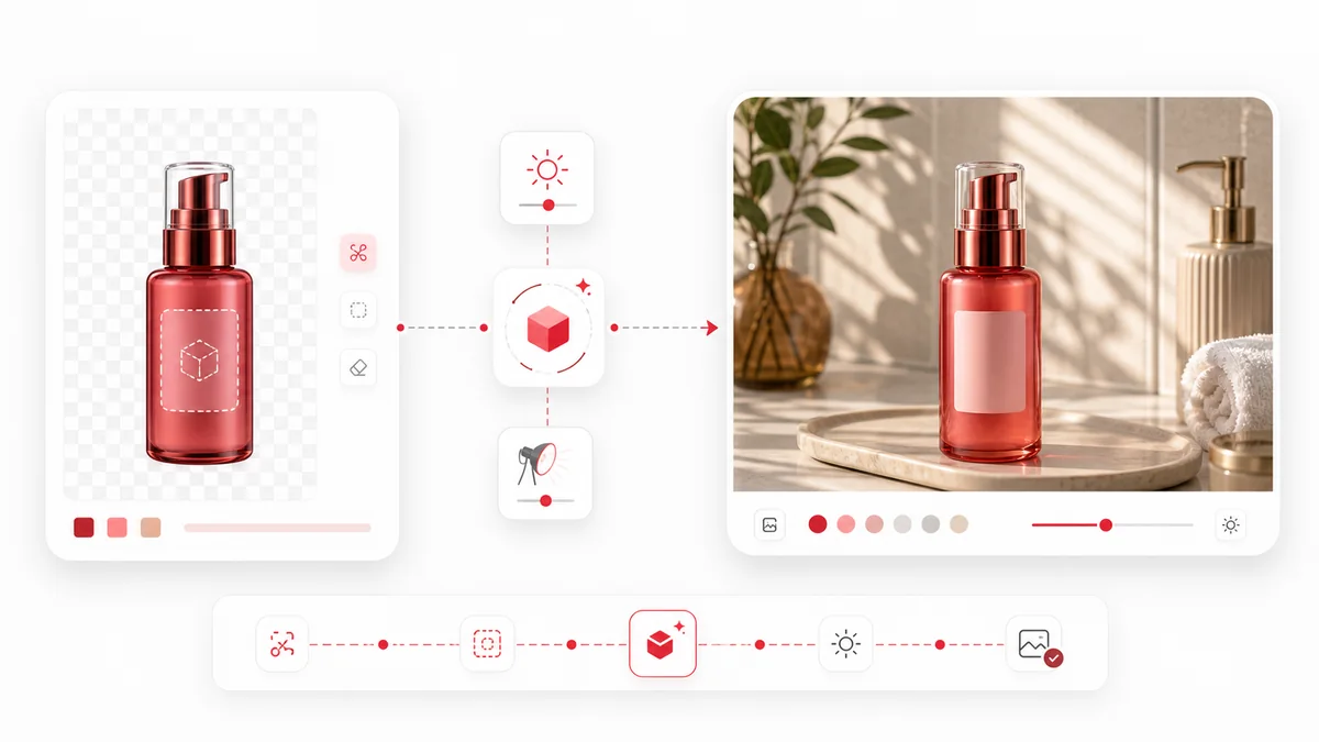 Automated Product Scene Fusion